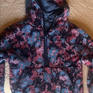 Prana Multicolor Fleece Pullover Jacket